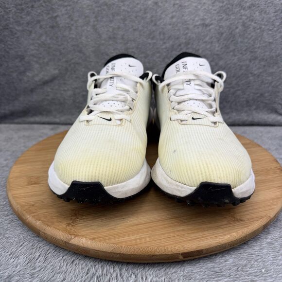 Nike Infinity Golf Shoes Mens Size 9.5 White Spikeless Golf Sneakers FN0555-100 main image 4